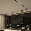 Lampa magnetyczna LED 6W 4000K szynowa liniowa czarna 48V